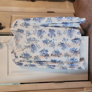 Loft floral blouse